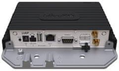 Mikrotik RouterBOARD LtAP LR8 LTE6 kit, Wi-Fi 2,4 GHz b/g/n, 2/3/4G (LTE), 2,5 dBi, 3x SIM slot, GPS, LoRa, LAN, L4