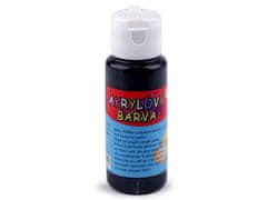 Akrylová farba 60 ml - (12) čierna