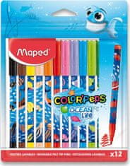 Maped Fixy Color&#39;Peps Ocean Life Decorated 12ks