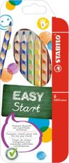 Stabilo Pastelky EASYcolors - pre ľavákov, ergonomické, 6 farieb