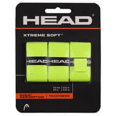 Head XtremeSoft 3 overgrip omotávka hr. 0,5 mm žltá reflexné balenie 3 ks