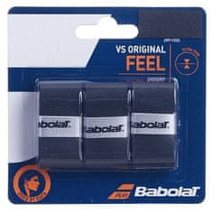 Babolat VS Original overgrip omotávka hr. 0,4 mm čierna balenie 3 ks