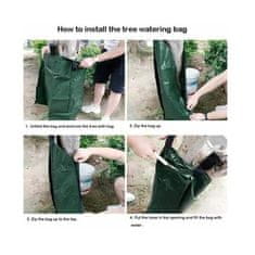 Tree Bag 75L zavlažovací vak farba zelená