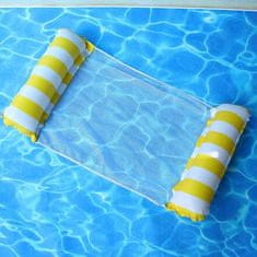 Float Stripe nafukovacie lehátko žlté balenie 1 ks