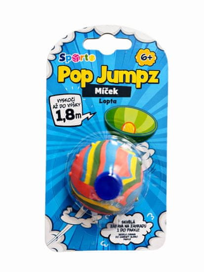 Mac Toys SPORTO Pop Jumpz loptička