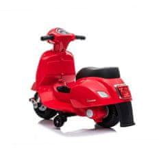 Baby Mix Detská elektrická motorka Vespa biela