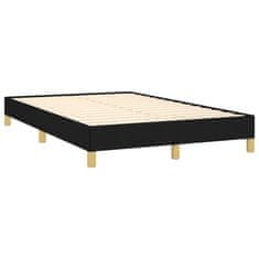 Petromila vidaXL Boxspring posteľ s matracom a LED, čierna 120x190 cm, látka