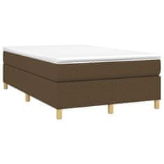 Petromila vidaXL Boxspring posteľ s matracom tmavohnedá 120x190 cm látka