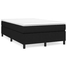 Petromila vidaXL Boxspring posteľ s matracom čierna 120x190 cm látka