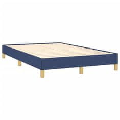 Petromila vidaXL Boxspring posteľ s matracom modrá 120x190 cm látka