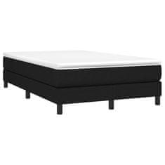 Petromila vidaXL Boxspring posteľ s matracom čierna 120x190 cm látka