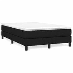 Petromila vidaXL Boxspring posteľ s matracom čierna 120x190 cm látka