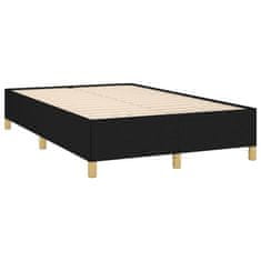 Petromila vidaXL Boxspring posteľ s matracom čierna 120x190 cm látka