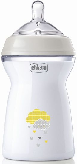 Chicco Láhev kojenecká Natural Feeling 330 ml 6m+