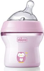 Chicco Láhev kojenecká Natural Feeling 150 ml dívka 0m+