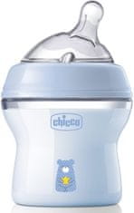 Chicco Fľaša dojčenská Natural Feeling 150 ml chlapec 0m+