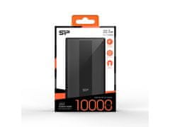 Silicon Power PowerBank Silicon Power QP55 10000mAh, Global Black (SP10KMAPBKQP550K) - čierny