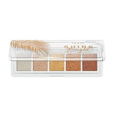 Pupa Paletka očných tieňov Shine Bright (Eye Palette) 4 g (Odtieň 002 Sunset Gold)