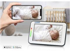 Luvion Video pestúnka Luvion Supreme connect 2 s monitorom dychu Babysense 1 Pro