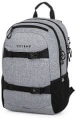 Oxybag Studentský batoh + etue OXY Sport Grey Melange