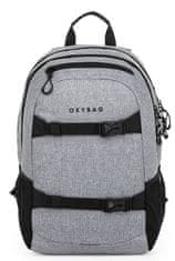 Oxybag Študentský batoh + etue OXY Sport Grey Melange