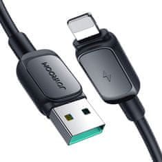 shumee Kábel pre iPhone Lightning - USB 2.4A 1.2m čierny