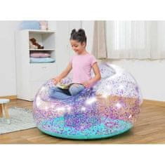 Bestway 75115 Nafukovacie kreslo Glitter Dream