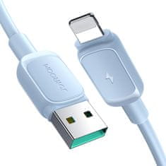 shumee Kábel pre iPhone USB-A - Lightning 2.4A 1.2m modrý