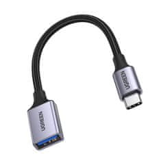 shumee Káblový adaptér USB-C na USB-A 5Gb/s 15cm čierny