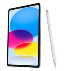 shumee Stylus stylus pre iPad s aktívnym vymeniteľným hrotom Smooth Writing 2 s káblom USB-C, biely