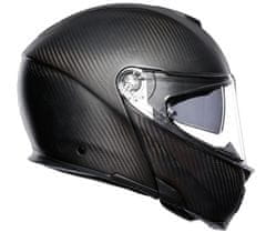 AGV prilba SPORTMODULAR matt carbon 2XS