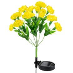 Vergionic  7891 Solárna záhradná lampa Flowers, 0,15W, 3000K, IP65