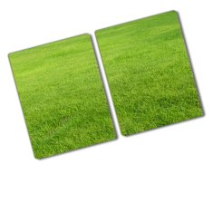 Wallmuralia.sk kuchynská doska zo skla Zelená tráva 2x40x52 cm