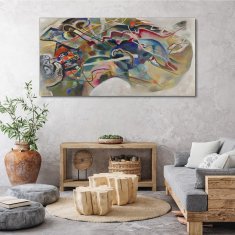 COLORAY.SK Obraz Canvas Abstrakcie Wasilij Kandinsky 140x70 cm