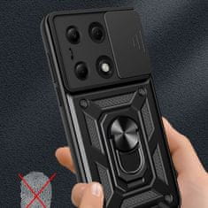 Tech-protect Camshield kryt na Xiaomi Redmi Note 13 Pro 5G / Poco X6 5G, čierny