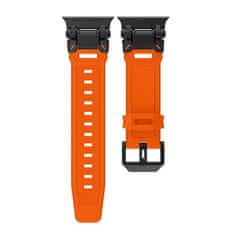 Tech-protect Delta Pro remienok na Apple Watch 42/44/45/49mm, orange / black