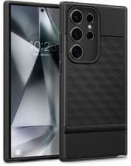 Spigen ochranný kryt Casaology Parallax pro Samsung Galaxy S24 Ultra, čierna