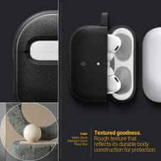 Spigen ochranný kryt Casaology Vault pro Apple AirPods Pro 2, čierna