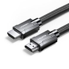 shumee HDMI 2.1 kábel 8K 60Hz 48Gb/s 3m flexibilný, opletený, sivý