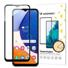 shumee 9H tvrdené sklo na celú obrazovku pre Samsung Galaxy A14 5G / A14 s celoplošným čiernym rámom