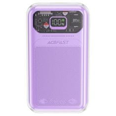 shumee Powerbanka 20000mAh Sparkling Series rýchle nabíjanie 30W QC AFC FCP SCP fialová