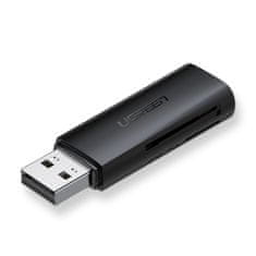 shumee Čítačka pamäťových kariet SD TF pre počítač USB 3.0 čierna