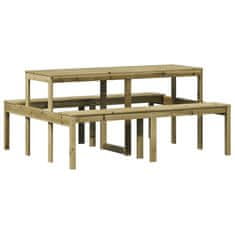 Petromila vidaXL Piknikový stôl 160x134x75 cm imoregnovaná borovica