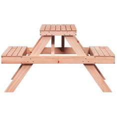 Petromila vidaXL Piknikový stôl 105x134x75 cm masívne drevo Douglas