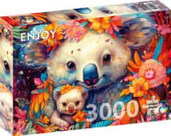 ENJOY Puzzle Maznanie s koalou 3000 dielikov