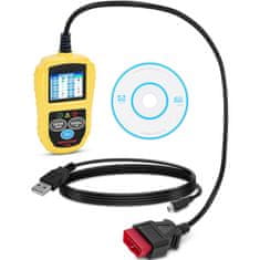 shumee OBD2 Car Diagnostic Scanner Tester 8-18V VIN/ID/CVN/PCM/ECU