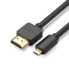 shumee Audio Video kábel microHDMI - HDMI 2.0 2m čierny