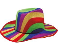 Guirca Pánsky kovbojský klobúk farebný