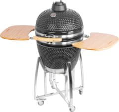 STREND PRO GRILL Gril Strend Pro Kamado Egg 21", priemer 46,7 cm, gril výška 91 cm, čierny, 130x73x122 cm