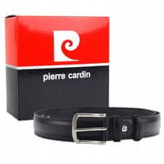 Pierre Cardin Pánsky kožený opasok s klasickou prackou - 110